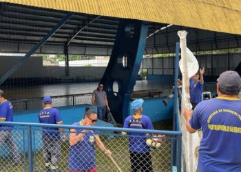 Prefeitura de São Sebastião realiza ação de limpeza no CAE do Pontal da Cruz