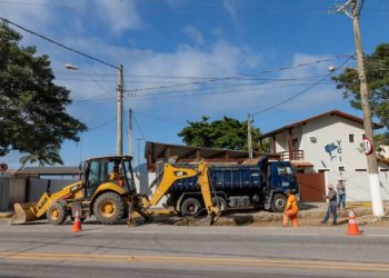 Prefeitura de São Sebastião inicia obra de revitalização do eixo viário entre São Francisco e Topolândia