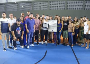 Nova casa do voleibol de São Sebastião: Prefeito Felipe Augusto e vice-prefeito Reinaldinho entregam nova Arena Esportiva do Pontal da Cruz