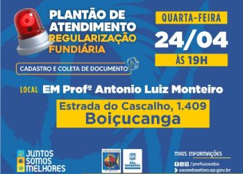 Secretaria de Habitação e Regularização Fundiária realiza Plantão de Atendimento para moradores de núcleos de Boiçucanga