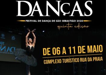 Festival Todas As Danças promete reunir mais de 1.500 bailarinos de 6 a 11 de maio em São Sebastião