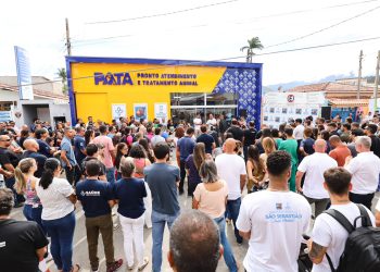 Vice-prefeito e secretário de Saúde, Reinaldinho Moreira, inaugura Primeiro Pronto Atendimento e Tratamento Animal do Litoral Norte em São Sebastião