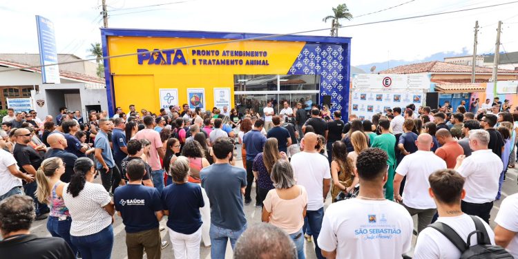 Vice-prefeito e secretário de Saúde, Reinaldinho Moreira, inaugura Primeiro Pronto Atendimento e Tratamento Animal do Litoral Norte em São Sebastião