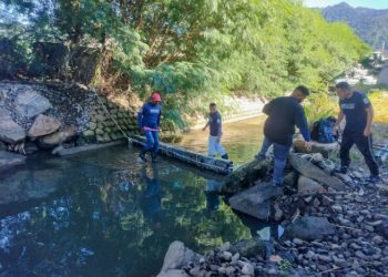 Prefeitura de São Sebastião remove mais de três toneladas de resíduos da Baía do Araçá