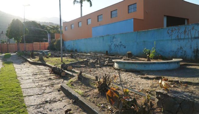Prefeitura de São Sebastião inicia implantação de estacionamento e revitalização da Praça dos Navegantes, no Porto Grande