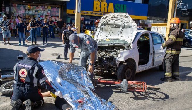 Simulado de acidente em alusão ao Maio Amarelo prepara órgãos de São Sebastião