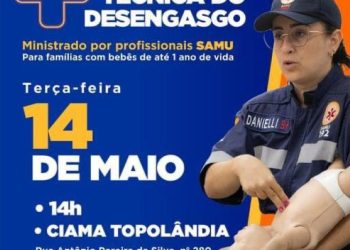 ‌Ciama da Topolândia realiza mais um Curso de Técnicas de Desengasgo
