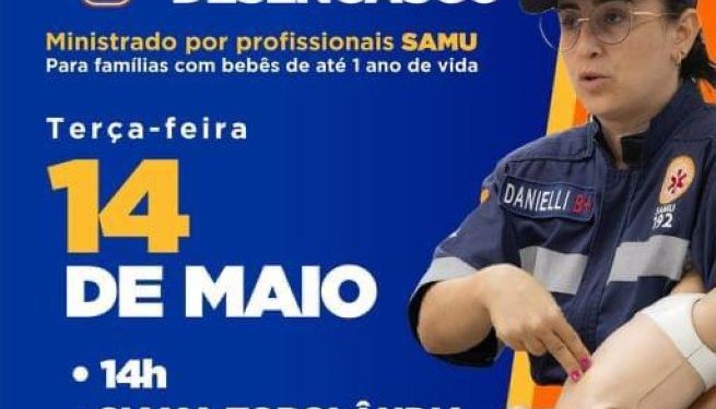 ‌Ciama da Topolândia realiza mais um Curso de Técnicas de Desengasgo