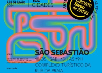 Circuito Sesc de Artes 2024 chega em São Sebastião neste sábado