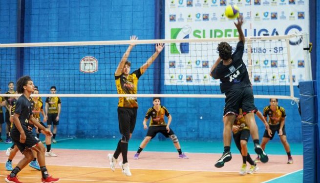 Equipe masculina de voleibol de São Sebastião enfrenta novo desafio no Campeonato Paulista