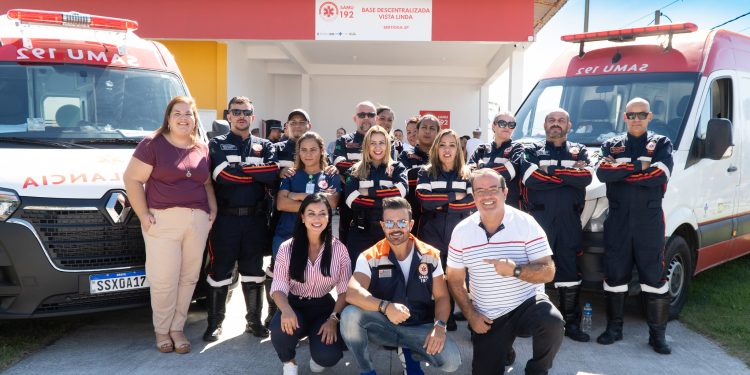 Bertioga ganha nova base descentralizada do Samu no Vista Linda