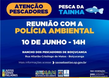 SEMAM realiza encontro com pescadores e Polícia Ambiental para tratar da pesca da tainha