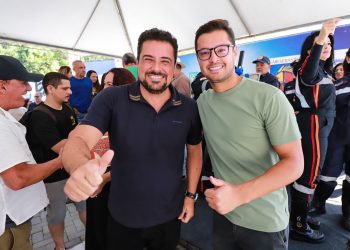 Vice-prefeito Reinaldinho Moreira exalta atendimento de qualidade dos funcionários da Saúde de São Sebastião na inauguração do novo Centro de Saúde de Juquehy
