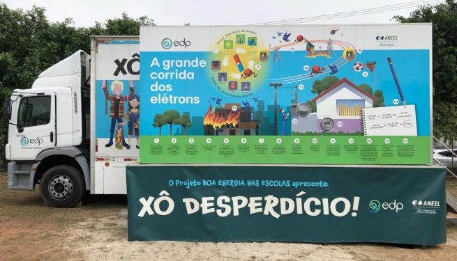 São Sebastião recebe Caminhão da Boa Energia da EDP em 11 escolas municipais