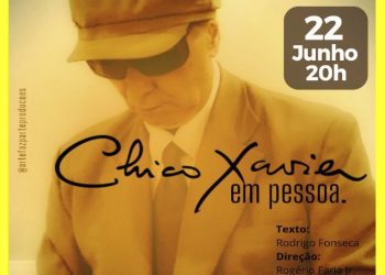 Espetáculo teatral sobre Chico Xavier é apresentado no Teatro Municipal de São Sebastião