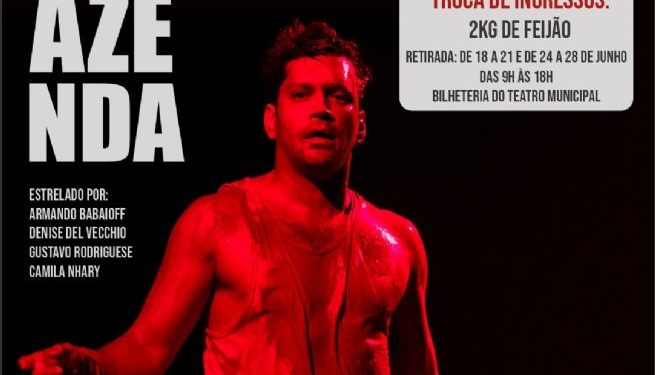   Premiada peça ‘Tom na Fazenda’, com Armando Babaioff, é atração no Teatro Municipal no dia 28 de junho