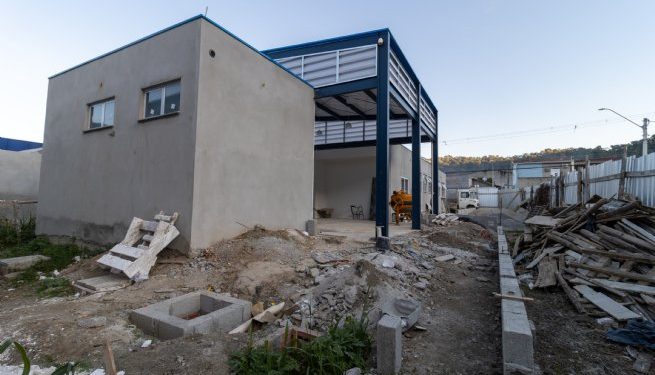 Construção da Unidade de Saúde no bairro Topolândia está em fase final de execução