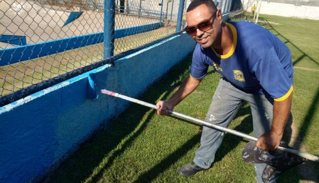 Regional Topolândia revitaliza Campo de Futebol do Itatinga