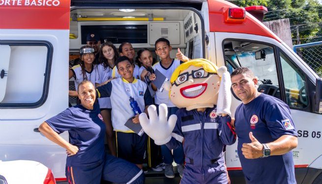 Prefeitura de São Sebastião dá início ao Projeto Samuzinho nas escolas; 1.300 estudantes capacitados