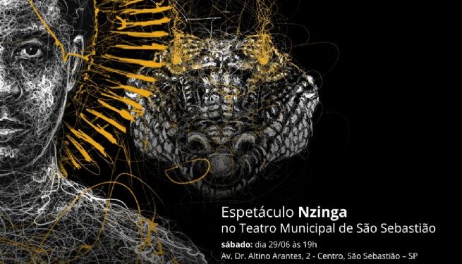 Espetáculo ‘Nzinga’ conta história de rainha angolana no Teatro Municipal de São Sebastião