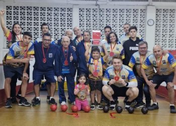 Equipe de Bocha de São Sebastião se prepara para os Jogos Regionais
