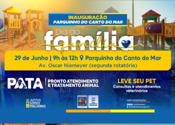 Prefeitura de São Sebastião promove ‘Dia da Família’ e inaugura Parque Infantil do Canto do Mar no sábado