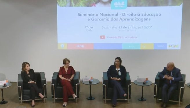 Recomposição de aprendizagens em emergências é tema de seminário com participação da secretária de Educação de São Sebastião
