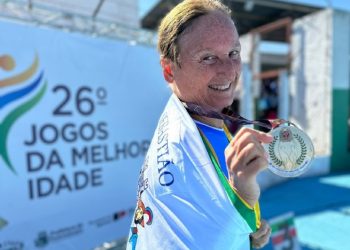 Equipe de natação de São Sebastião conquista cinco medalhas nos Jogos da Melhor Idade