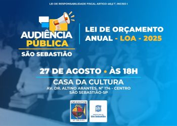 Prefeitura de São Sebastião realiza audiência pública para elaboração do LOA 2025