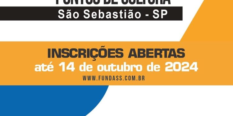 Abertas as inscrições do edital da PNAB direcionado à valorização dos Pontos de Cultura de São Sebastião