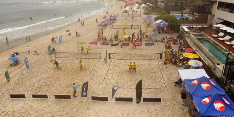 Etapa do São Sebá Open de duplas mistas tem nível técnico elevado na Praia de Maresias