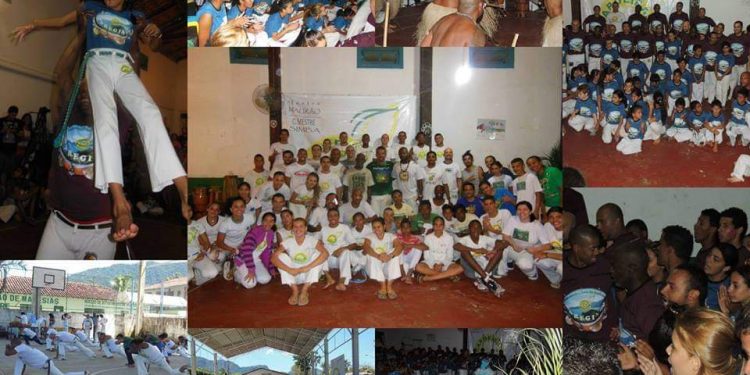 Projeto Mareginga comemora 20 anos com evento de graduação de jovens capoeiristas