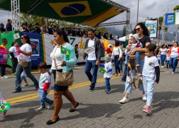 São Sebastião realiza tradicional desfile cívico em comemoração ao 7 de Setembro