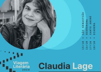 Programa Viagem Literária realiza encontro com a escritora Claudia Lage na Biblioteca Municipal