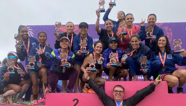 Equipe feminina de atletismo de São Sebastião conquista lugar mais alto na maratona Ultra BM