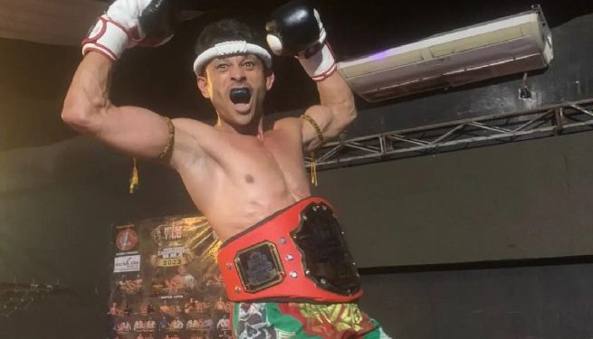 Lutador de Muay Thai de São Sebastião conquista cinturão do 5º Arena World Championship MMA 2024