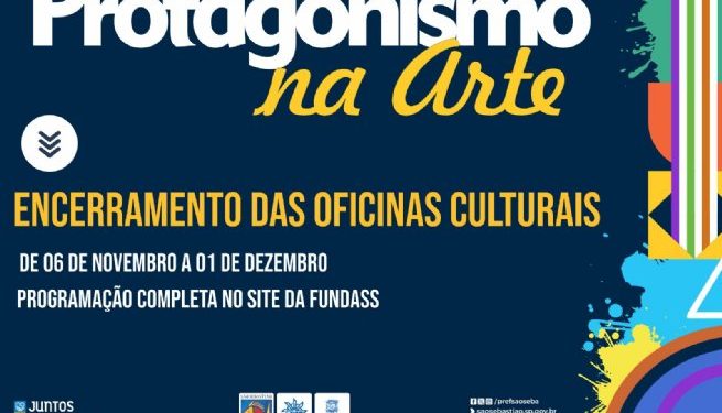 Mostras de Encerramento das Oficinas Culturais de São Sebastião prometem reunir mais de 2.200 aprendizes
