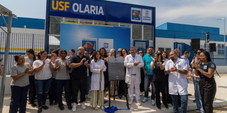 Prefeito Felipe Augusto entrega nova Unidade de Saúde da Família no bairro Olaria e celebra avanços históricos na gestão da saúde em São Sebastião