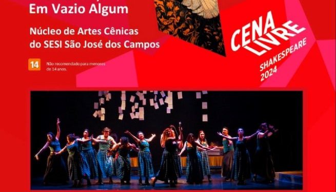 Espetáculo ‘Em Veneza, Em Verona, Em Vazio Algum’ chega a São Sebastião com entrada gratuita