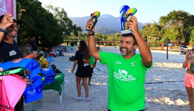 Etapa decisiva do Circuito Tropical Beach Tennis 2024 agita Maresias no fim de semana
