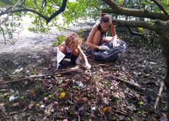 Secretaria do Meio Ambiente realiza ação de limpeza no Araçá