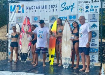 72 surfistas disputam Maccabi Brasil Surf Challenger na Praia da Baleia