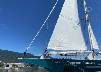  Porto de São Sebastião realiza exportação de café em navio a vela sustentável 
