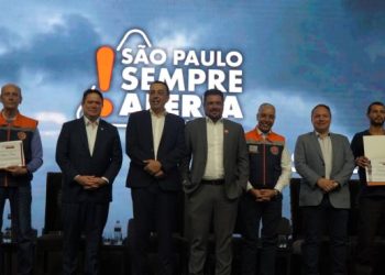  São Sebastião recebe prêmio ‘Municípios Resilientes’ no lançamento da campanha SP Sempre Alerta