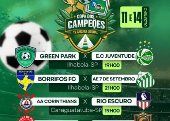 Copa dos Campeões do Litoral Norte envolve campeões dos campeonatos municipais da região