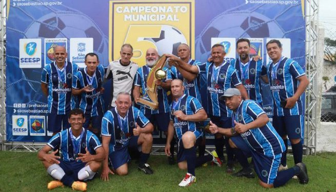 Unidos de Caraguá coquista Campeonato de Futebol Cinquentão 2024