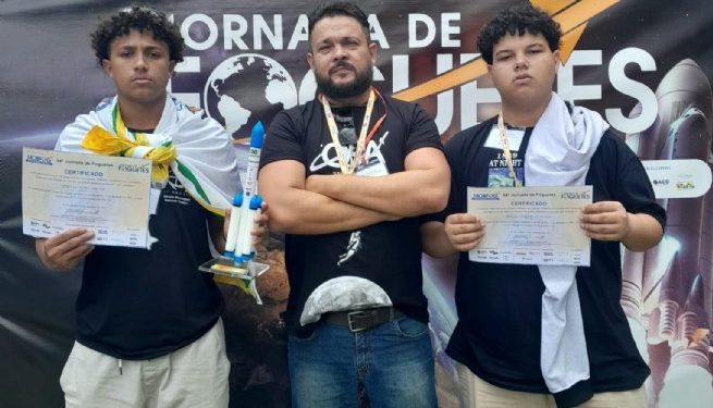 Alunos de São Sebastião são campeões na 64ª Jornada de Foguetes