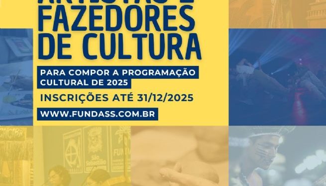 Prefeitura de São Sebastião abre inscrições para credenciamento de propostas de artistas para compor programação cultural do município