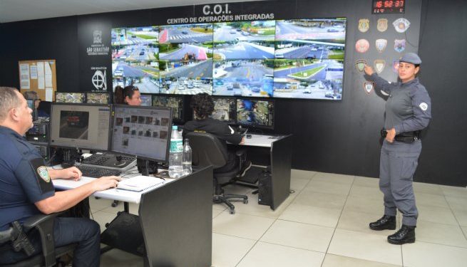 COI de São Sebastião recebe Polícia Militar na temporada para agilizar atendimento a ocorrências