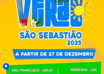 Festival de Verão de São Sebastião 2025 inicia nesta sexta-feira com apresentações de artistas e as bandas locais